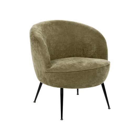 Alpha 55 Fauteuil Tildae Côtelé Cèdre Élégant