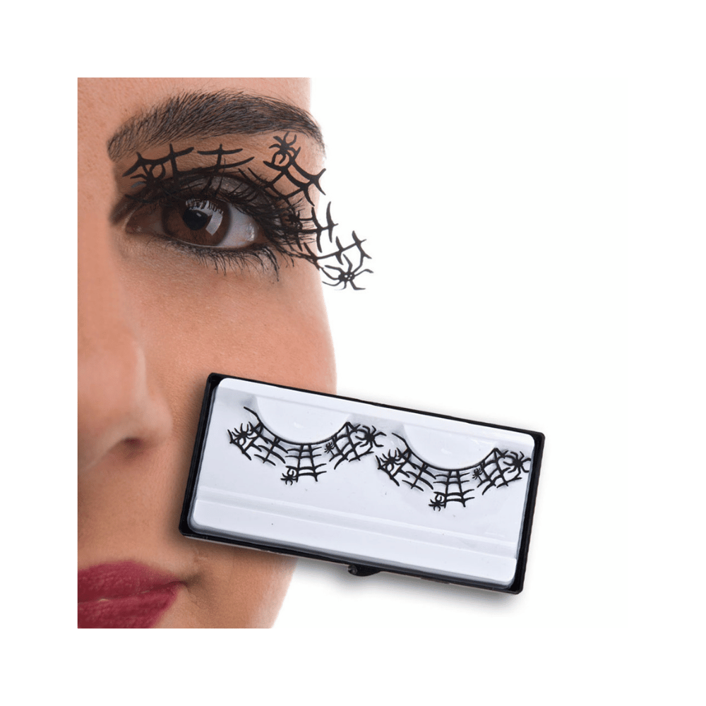 Alpha 55 Faux-cils adhésifs toile d’araignée – Maquillage Halloween