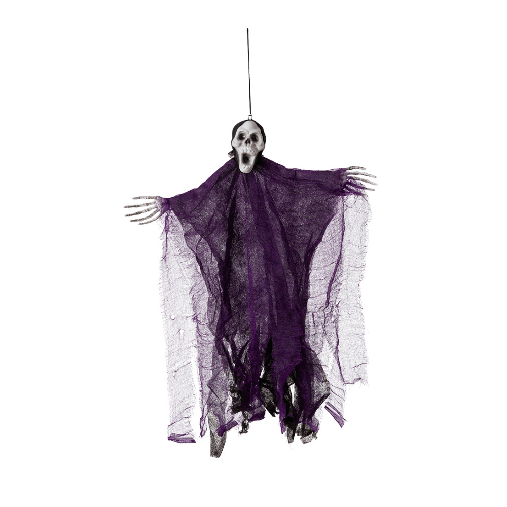 Alpha 55 figurine à suspendre Squelette avec Tissu 60 cm – Décoration Halloween