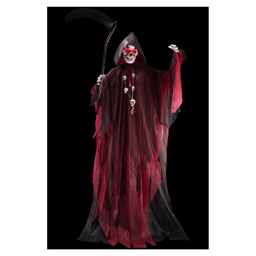 Alpha 55 figurine à suspendre Squelette décoratif sur piédestal Halloween