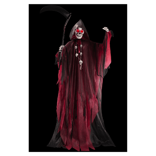 Alpha 55 figurine à suspendre Squelette décoratif sur piédestal Halloween