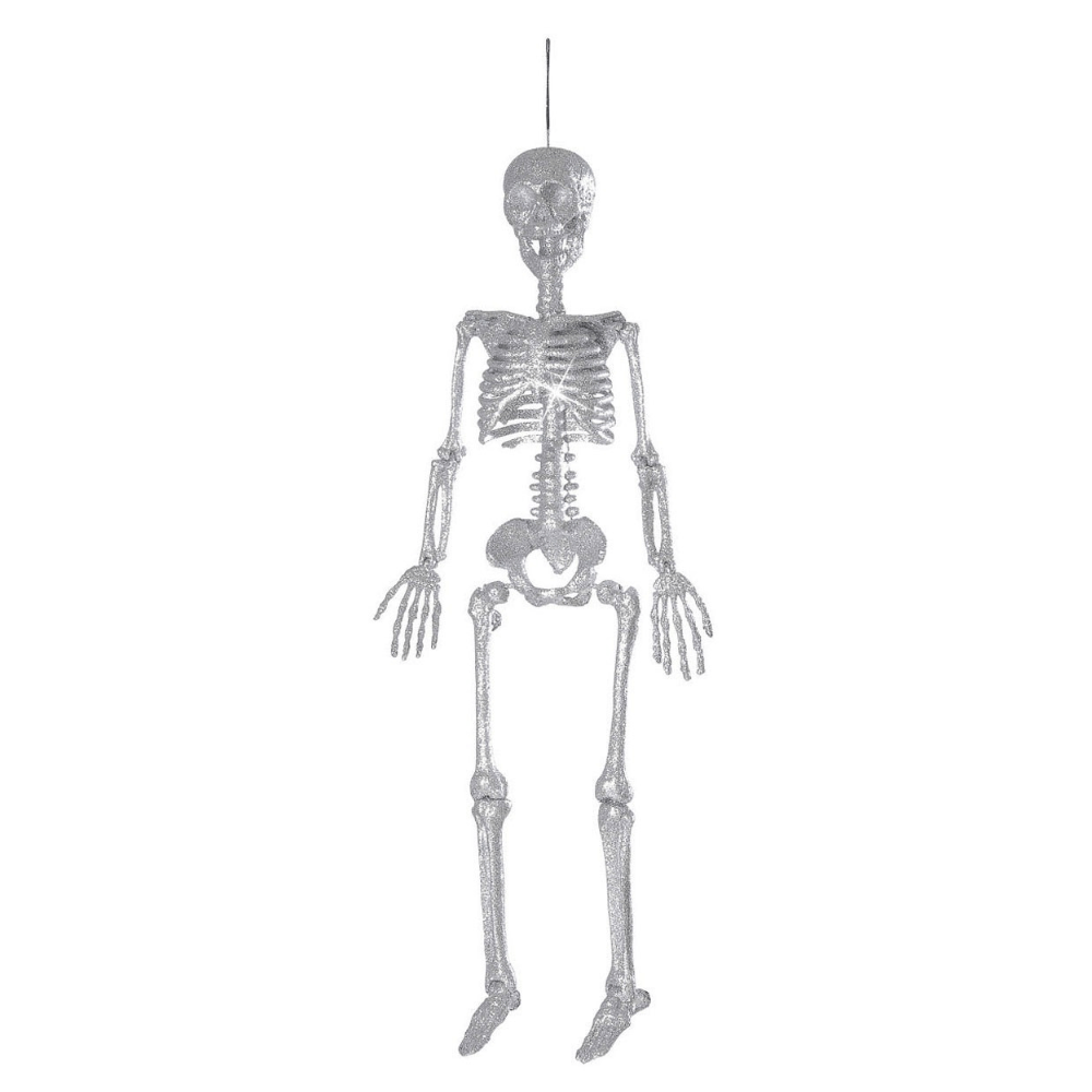 Alpha 55 figurine à suspendre Squelette Pailleté 92 cm – Décoration Halloween