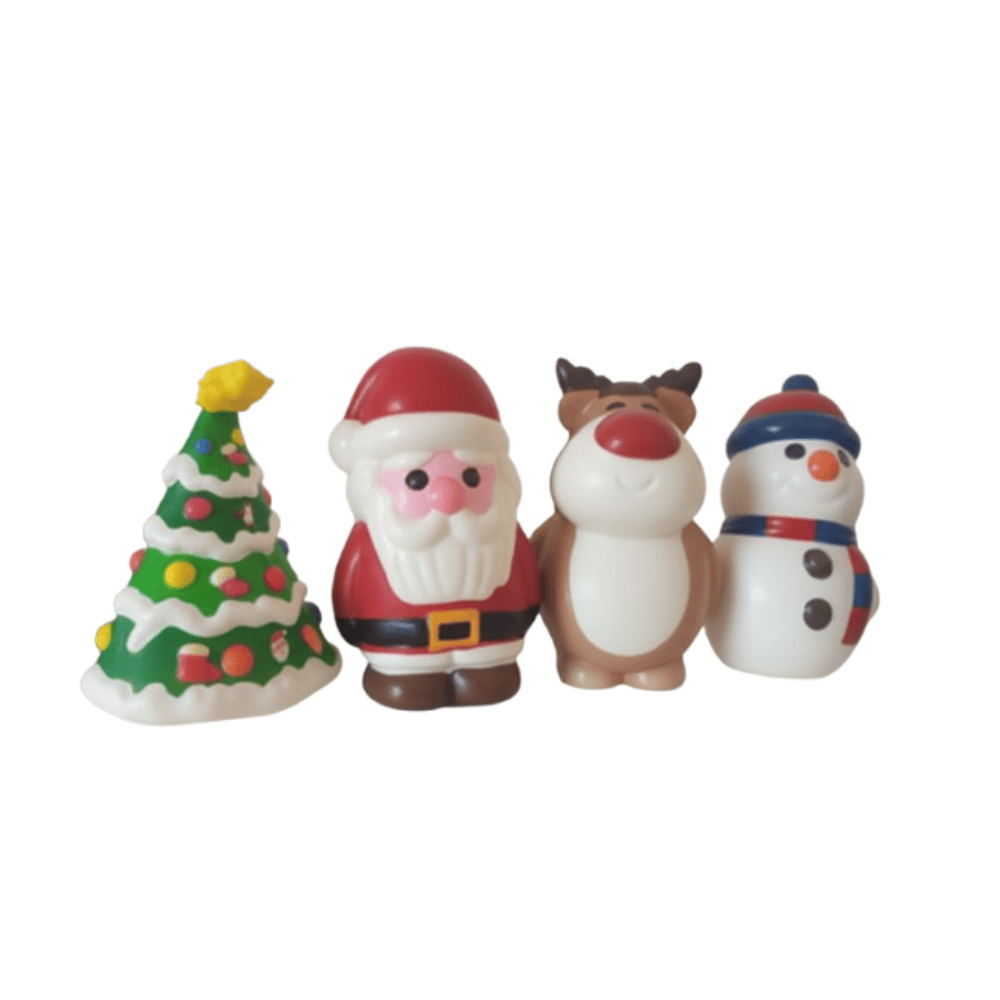Alpha 55 Figurine Antistress de Noël - Squeeze Souple & Fun