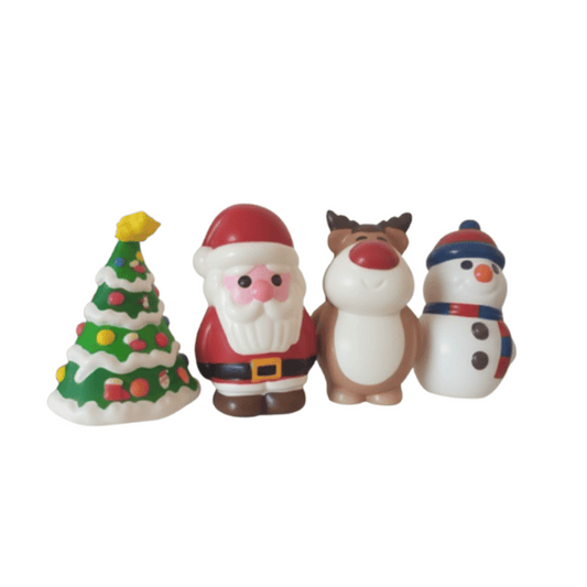 Alpha 55 Figurine Antistress de Noël - Squeeze Souple & Fun