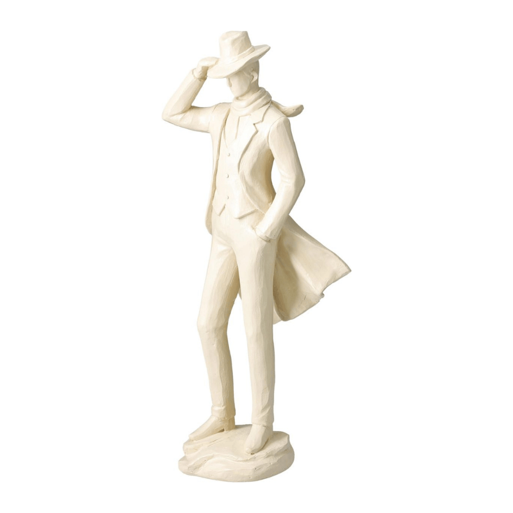 Alpha 55 Figurine Femme & Homme en Polyrésine Décorative