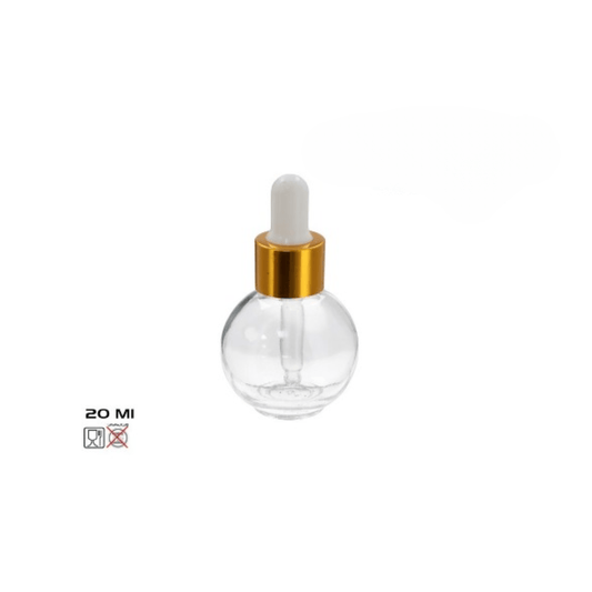 Alpha 55 Flacon en verre compte-gouttes – Précision