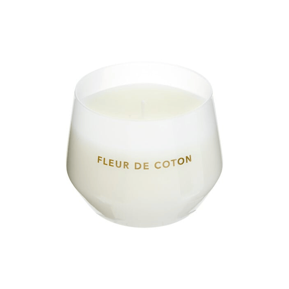 Alpha 55 Fleur De Coton Bougie Parfumée Glowy 300 g en Pot Verre