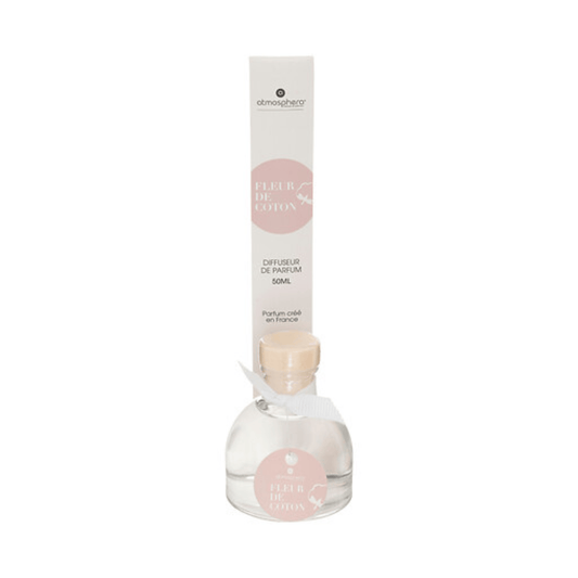 Alpha 55 Fleur de coton Diffuseur de Parfum Izor 50 ml en Verre