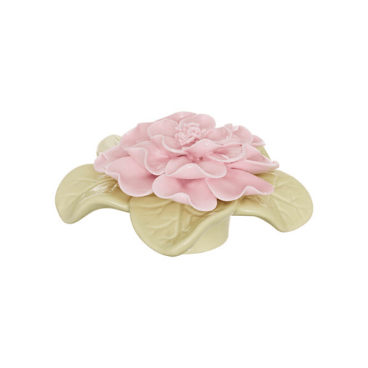 Alpha 55 Fleur déco Fleur de Rose en céramique élégante