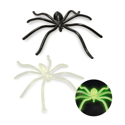 Alpha 55 Fluorescent Set de 6 Araignées GID – Décoration Halloween