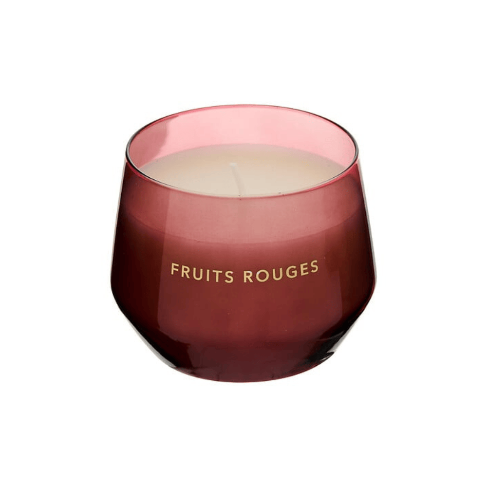 Alpha 55 Fruits rouges Bougie Parfumée Glowy 300 g en Pot Verre