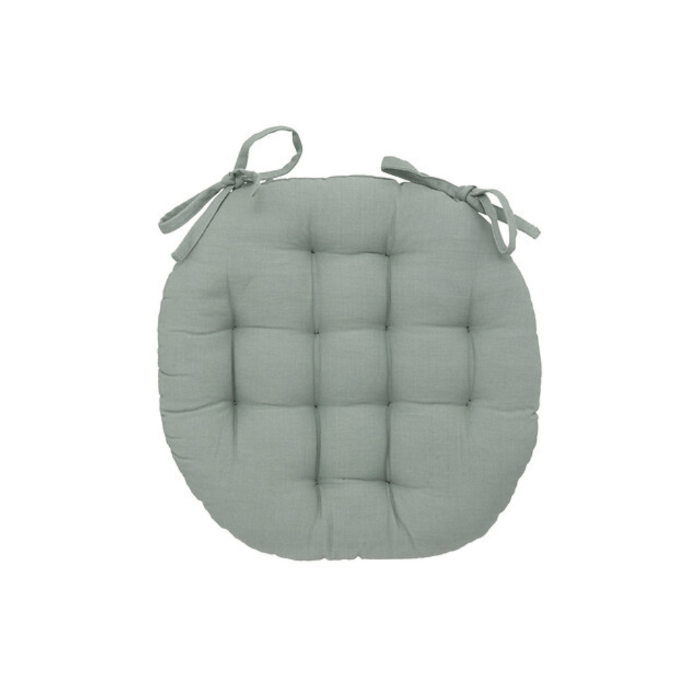 Alpha 55 Galette de Chaise Ronde Ø 38 cm Céladon