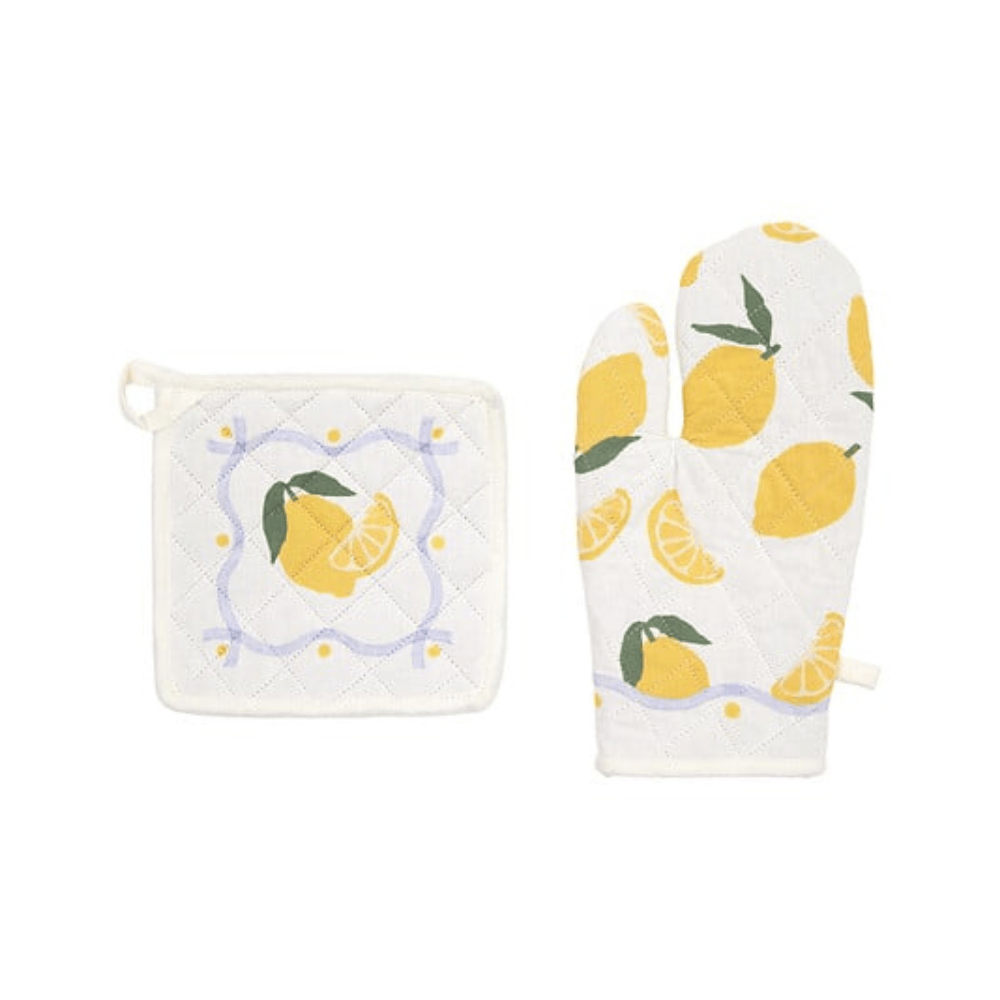 Alpha 55 Gant + manique coton Fruity cuisine protection