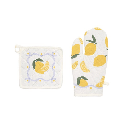 Alpha 55 Gant + manique coton Fruity cuisine protection