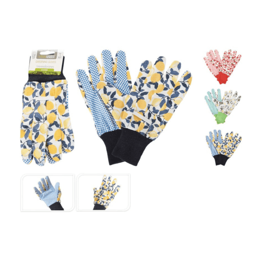 Alpha 55 Gants de jardinage pur enfants motifs colorés