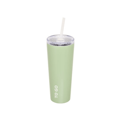 Alpha 55 Gobelet isotherme To Go 0,7L avec paille vert