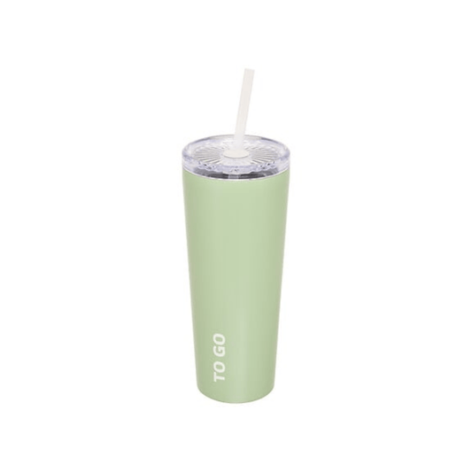 Alpha 55 Gobelet isotherme To Go 0,7L avec paille vert