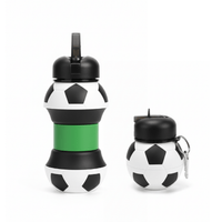 Gourde Rétractable Foot Pratique et Sportive