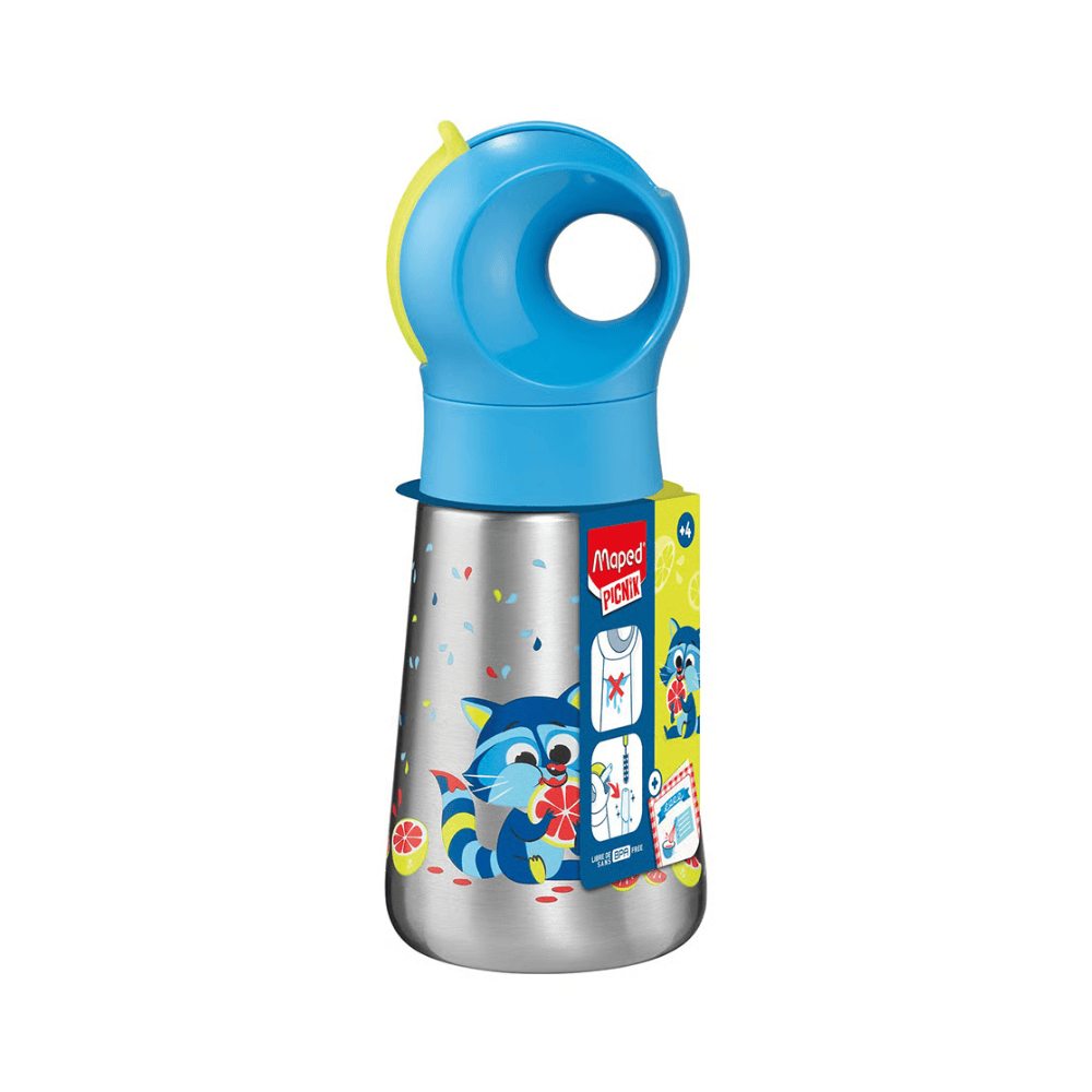 Alpha 55 Gourde Miniz Inox 350 ml Raccoon Maped