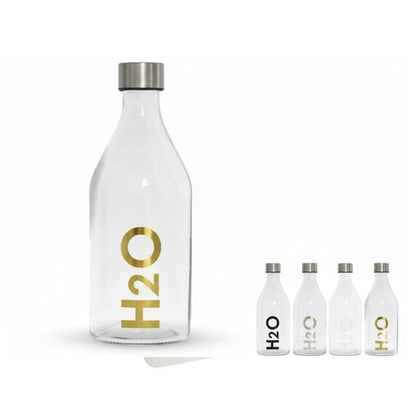 Alpha 55 Grand Bouteille en Verre H2O – Pureté & Design Épuré