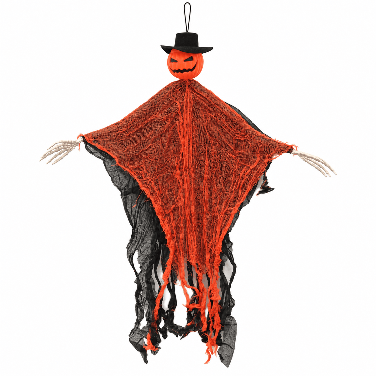 Alpha 55 Grand Fantôme Citrouille Orange 83 cm – Halloween