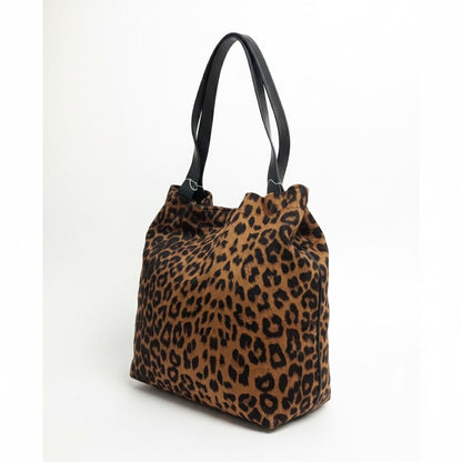Alpha 55 Grand Sac Cabas Léopard – Style Sauvage & Pratique