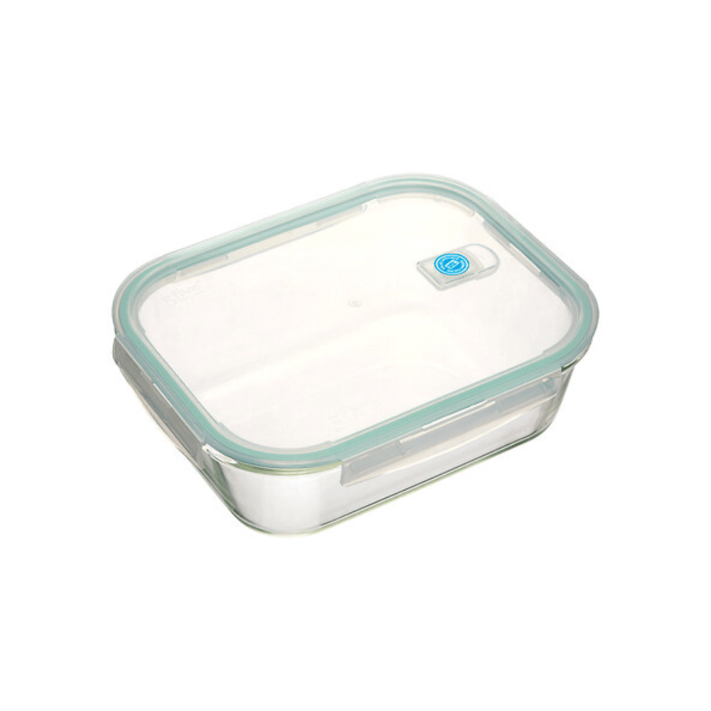 Alpha 55 Grande Boîte Rectangle Clipeat en Verre – Rangement Cuisine