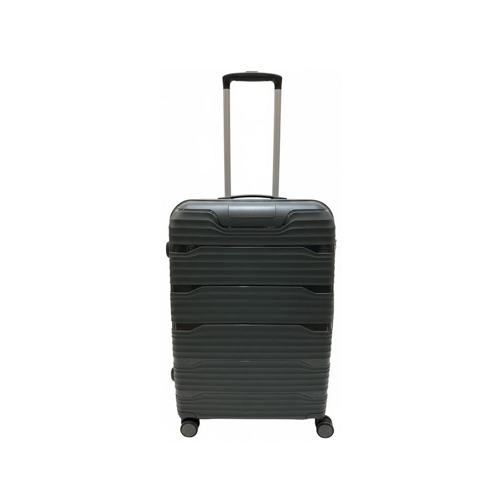 Alpha 55 Grande Trolley noir 8 roues – Valise élégante et résistante