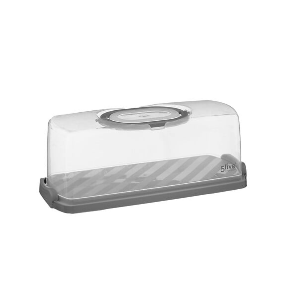 Alpha 55 Gris Boîte à cake Fresheat plastique pratique et design