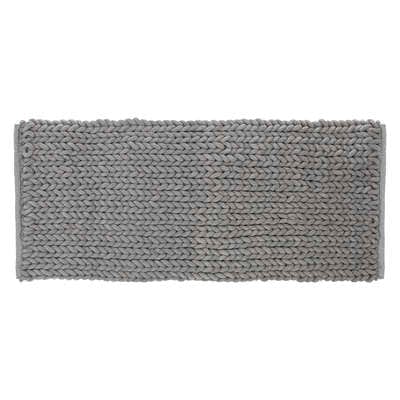 Alpha 55 Gris Clair Tapis de bain 50x120 cm EPAIS