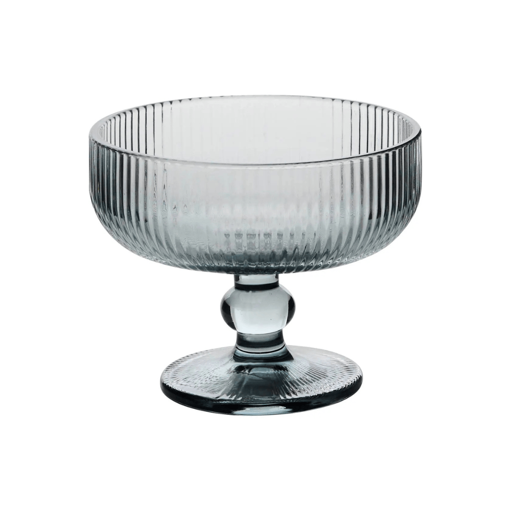 Alpha 55 Gris Coupe à glace striée EMA – Élégante & pratique