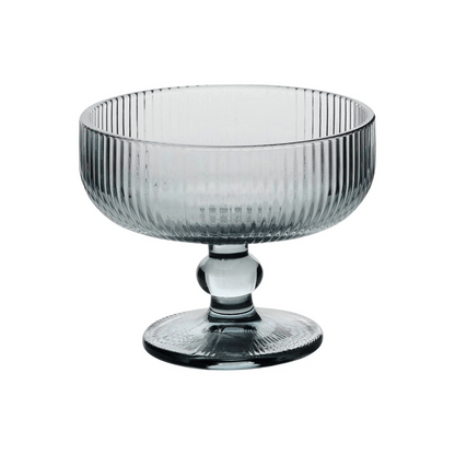 Alpha 55 Gris Coupe à glace striée EMA – Élégante & pratique