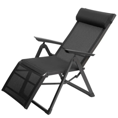 Alpha 55 Gris Fauteuil pliable "Décima" en aluminium