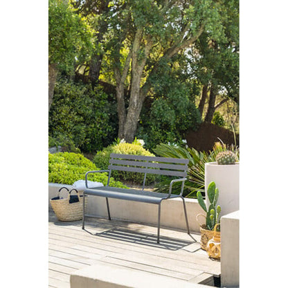 Alpha 55 Gris Graphite Banc de jardin