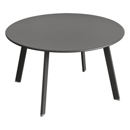 Alpha 55 Gris Graphite Table d’Appoint de Jardin Saona Ronde