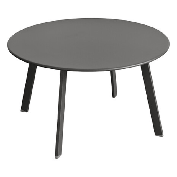 Alpha 55 Gris Graphite Table d’Appoint de Jardin Saona Ronde