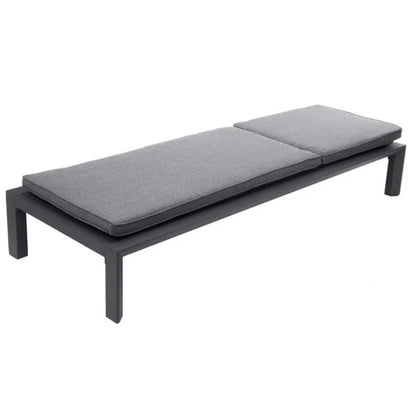 Alpha 55 Gris Lit de piscine simple Evasion en aluminium