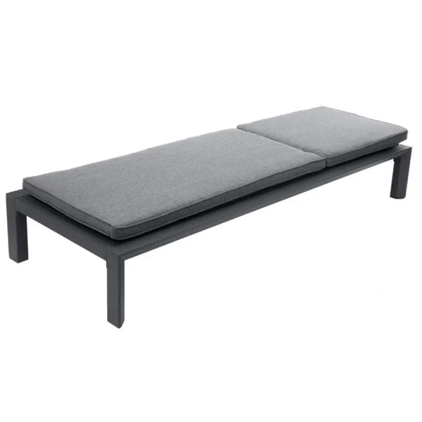 Alpha 55 Gris Lit de piscine simple Evasion en aluminium