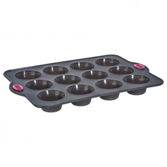 Alpha 55 Gris Moule 12 muffins en silicone