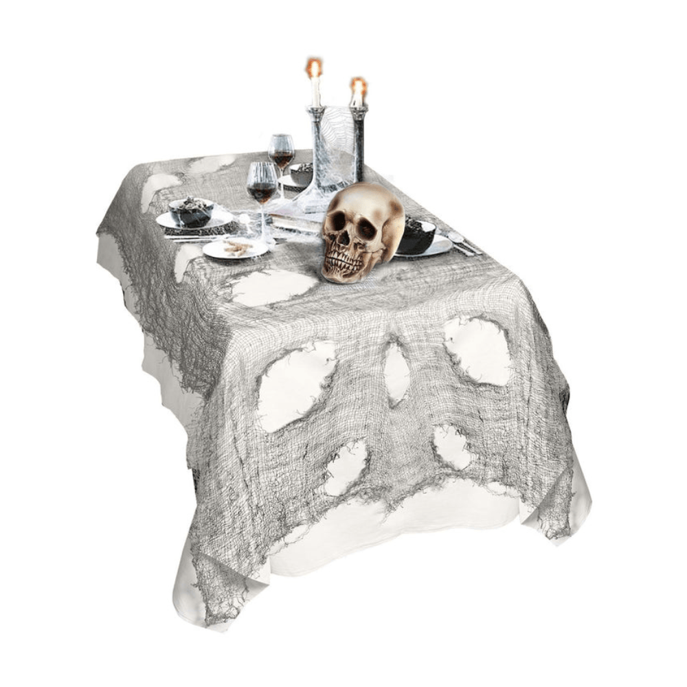 Alpha 55 Gris Nappe Lambeaux Halloween 60 x 300 cm