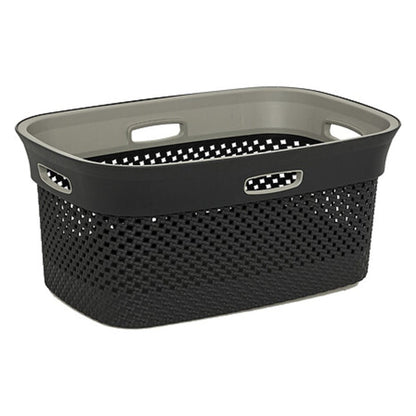 Alpha 55 Gris Panier à Linge Pratique et Résistant