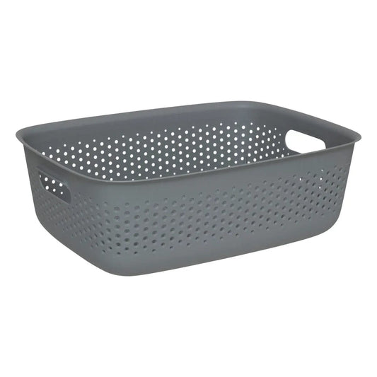 Alpha 55 Gris Panier en plastique