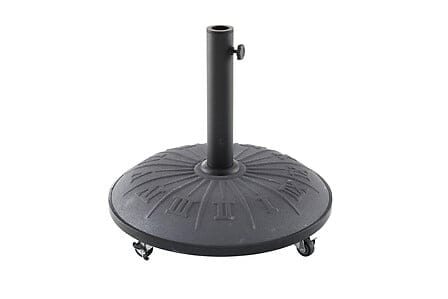 Alpha 55 Gris Parasol droit Kolymo Ø28 cm Gris