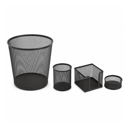 Set de Bureau Métallique Globox 3 Pièces — Alpha 55 Maroc