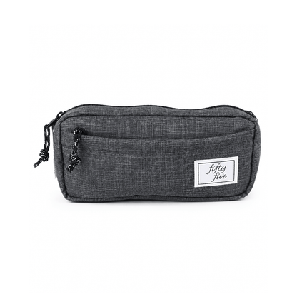 Alpha 55 Gris Trousse 2 Compartiments Chiné