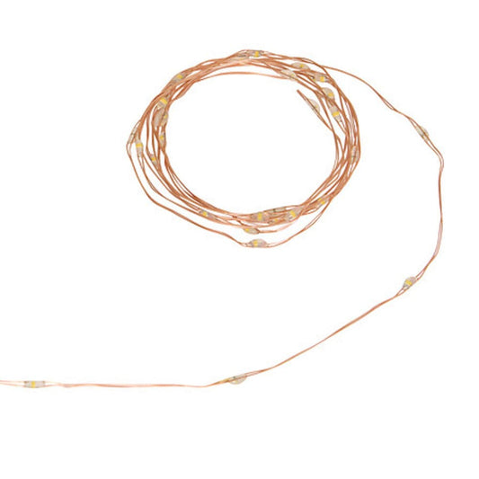 Alpha 55 Guirlande 40 LED Blanc Chaud 2m – Fil Cuivre