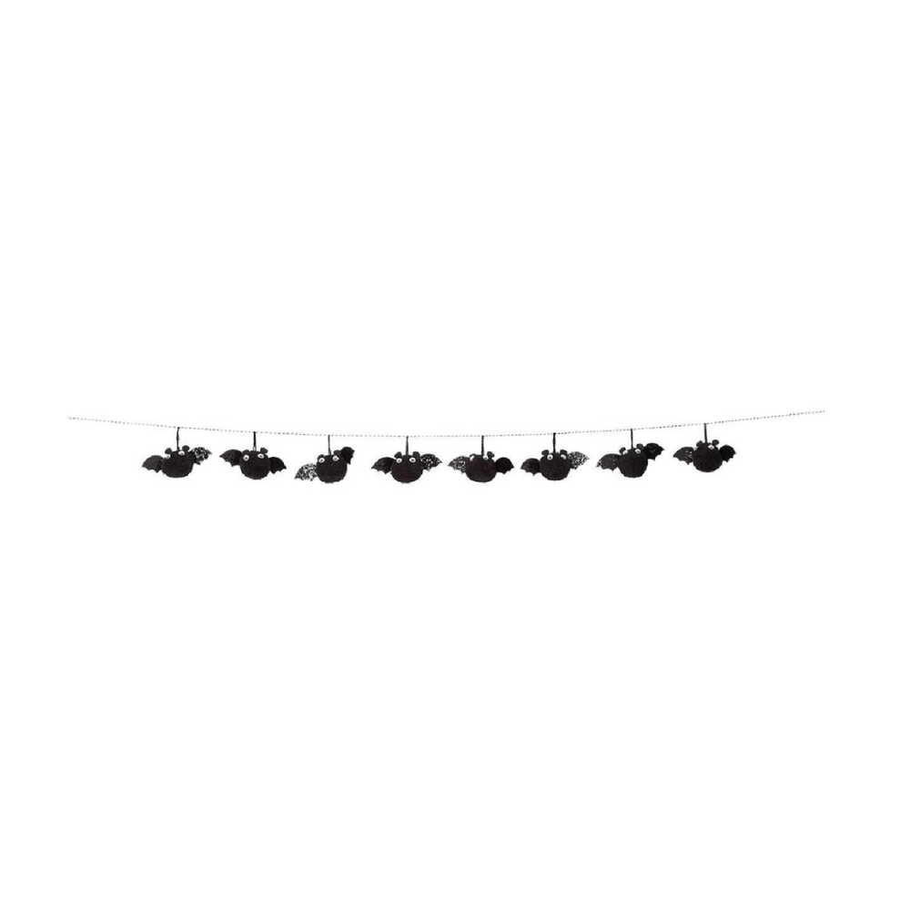 Alpha 55 Guirlande Boules 1 m Chauve Souris Halloween