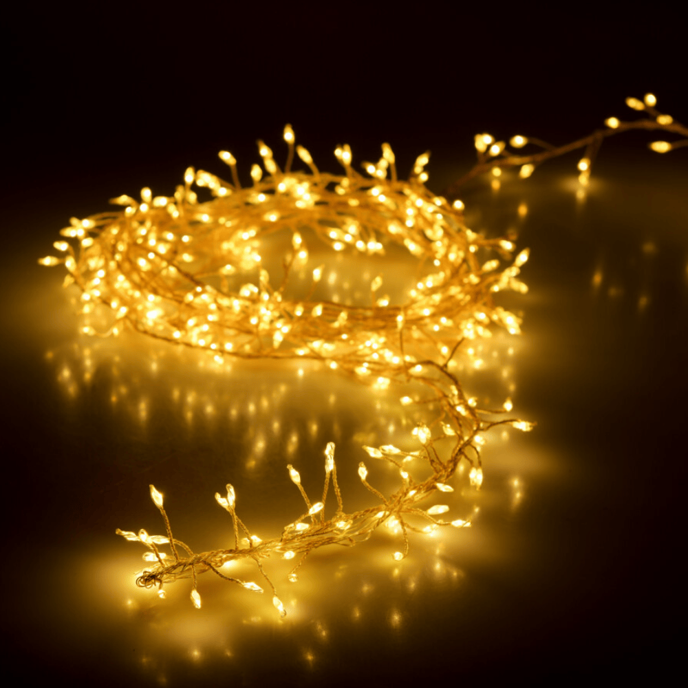 Alpha 55 Guirlande Cluster 720 LED blanc chaud – Noël