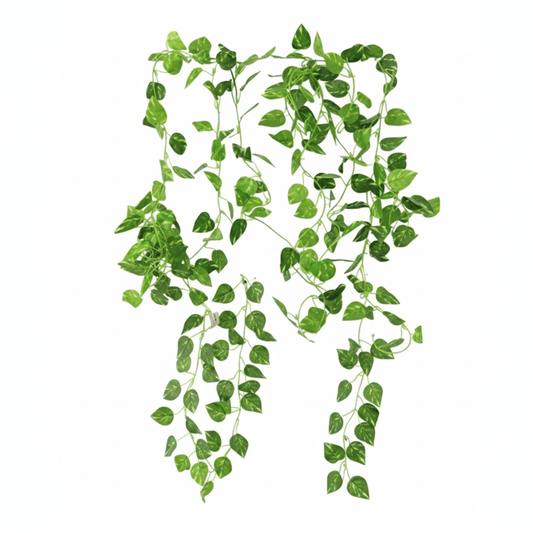 Alpha 55 Guirlande de lierre 66 feuilles décorative naturelle