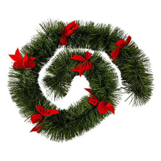 Alpha 55 Guirlande de Noël avec nœud